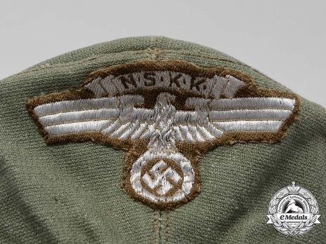 NSKK Visored Field Cap Insignia Detail