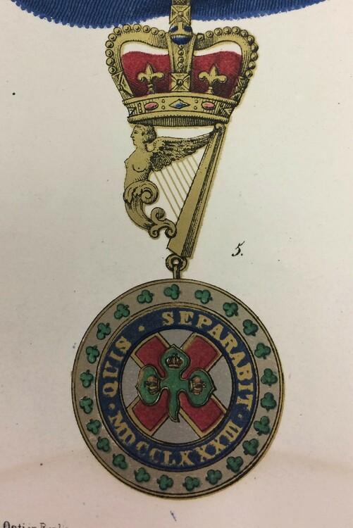 St+patrick+collar+badge