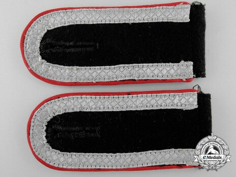 Waffen-SS Artillery Unterscharführer Shoulder Boards Obverse