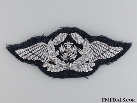 Luftwaffe Flight Technical Personnel Insignia (Officer version) Obverse