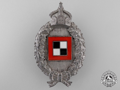 Observer Badge, by P. Meybauer (in "925" silver, unmarked) Obverse