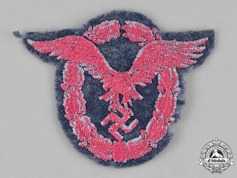 Pilot Badge, in Cloth Reverse