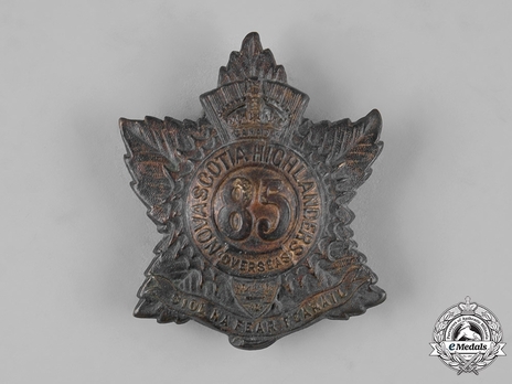 85th Infantry Battalion Other Ranks Cap Badge Obverse