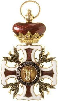 Order of the Redeemer, Grand Officer Reverse