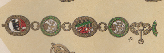 Order of Albert the Bear, Grand Master Collar (in silver gilt) Illustration