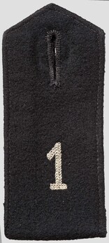 SS-TV EM 3rd pattern Shoulder Boards Obverse