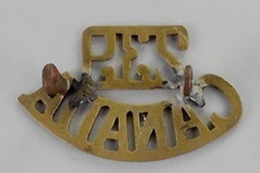 239th Infantry Battalion Other Ranks Shoulder Title Reverse