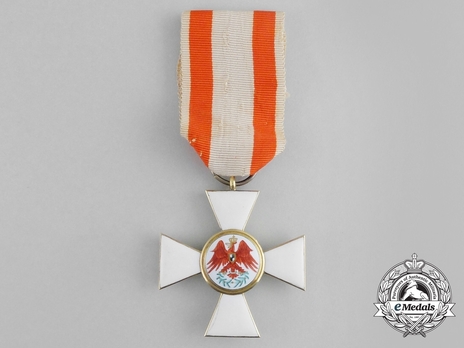 Order of the Red Eagle, Type V, Civil Division, III Class Cross (in gold) Obverse