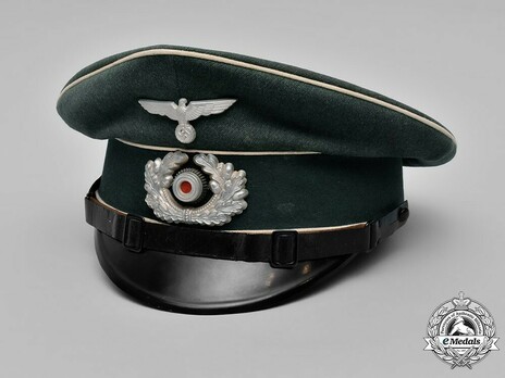 German Army Infantry NCO/EM's Visor Cap Profile