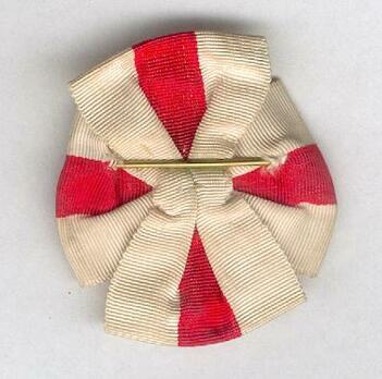 Queen Sophias Red Cross Badge of Merit Reverse