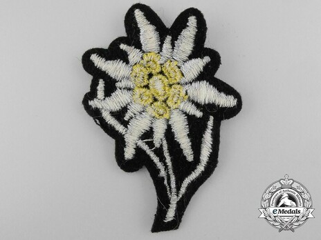 Waffen-SS NCO/EM's Cap Edelweiss Reverse