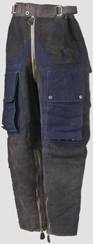 Luftwaffe Summer Flight Trousers in Blue-Grey Obverse