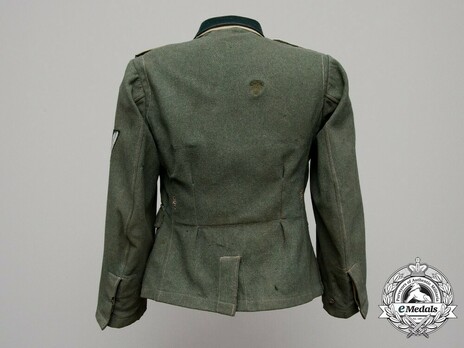 German Army Field Tunic M36 (EM version) Reverse