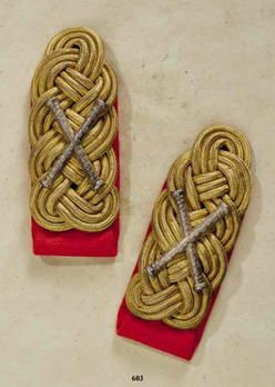 German Army Generalfeldmarschall Shoulder Boards (2nd pattern) Obverse