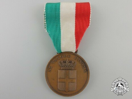 Medal for Civil Valour, in Bronze Obverse