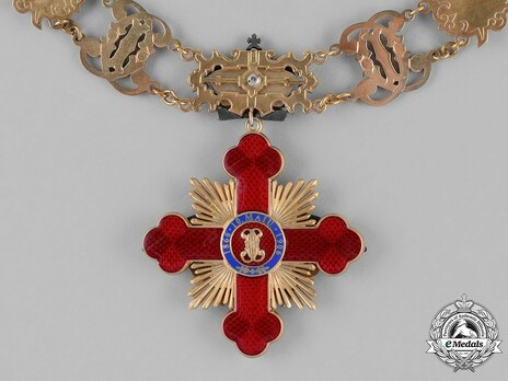 Order of Carol I, Collar Reverse