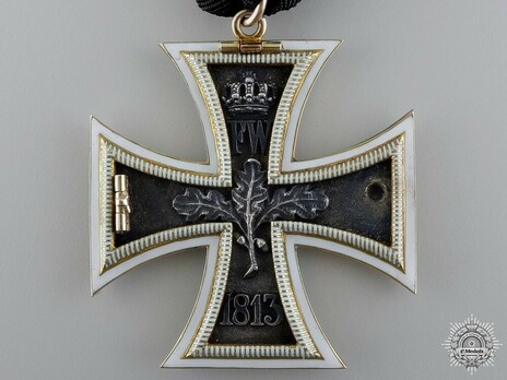 Iron Cross 1870, II Class (in gold) Reverse