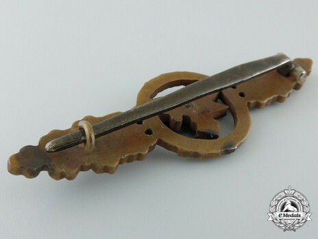 Transport & Glider Clasp, in Bronze Reverse