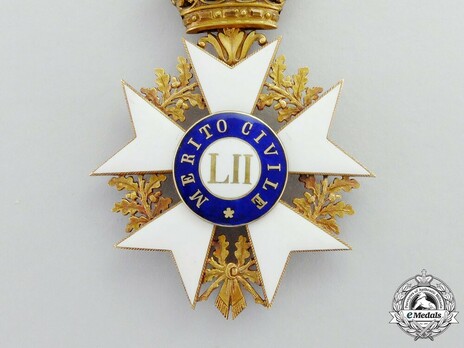 Order of Civil Merit, Grand Cross Obverse