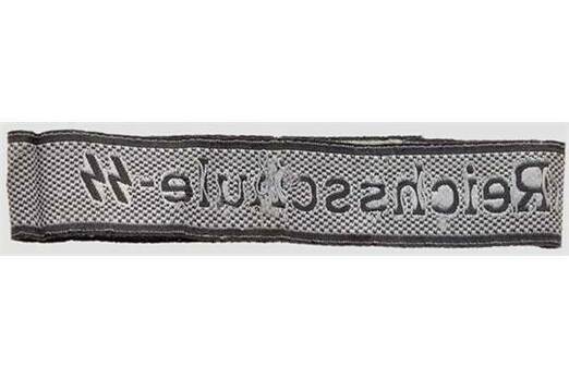 Waffen-SS Reichsschule-SS Cuff Title Reverse