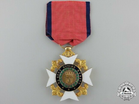 Royal Order of Francis I,  II Class Knight's Cross Obverse