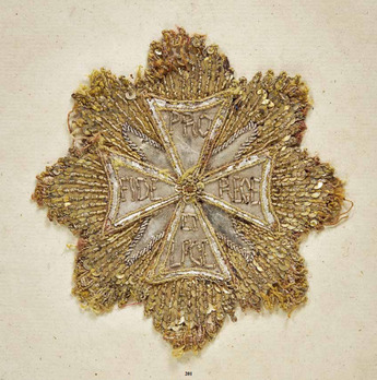 Poland, Order of the White Eagle, Type II, Breast Star Embroidered, Andreas Thies, Obv 