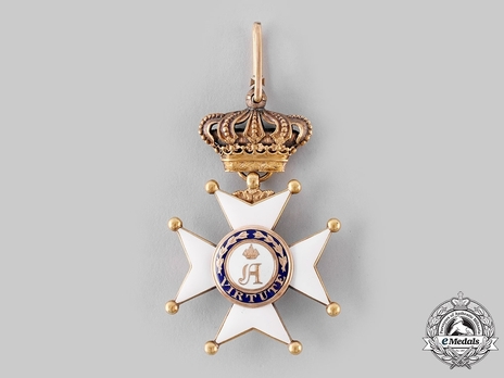 Order of Civil and Military Merit of Adolph of Nassau, Commander with Crown, in Gold (Civil Division)