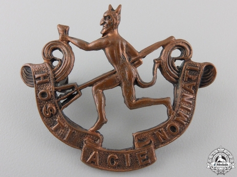 8th Infantry Battalion Other Ranks Cap Badge Obverse