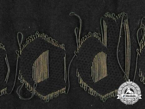 Kriegsmarine Torpedoboot Leopard Cap Tally Ribbon Detail