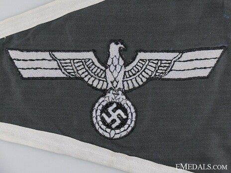 German Army Officer’s Pennant Reverse Detail