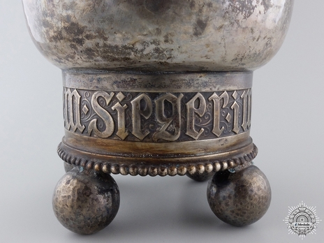 Honour Goblet for the Victor in Aerial Combat (in silver) Detail