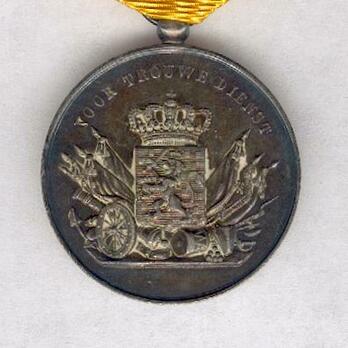 Army Long Service Medal, in silver (for 24 Years, 1861-1928) Reverse