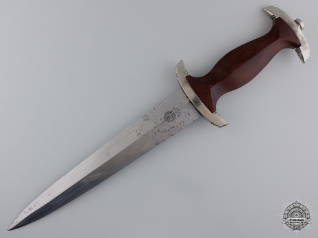 SA Standard Service Dagger by Lauterjung (Tiger; RZM marked) Reverse