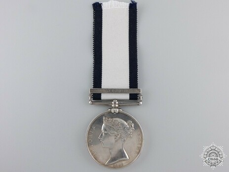 Silver Medal (with "NILE" clasp) Obverse