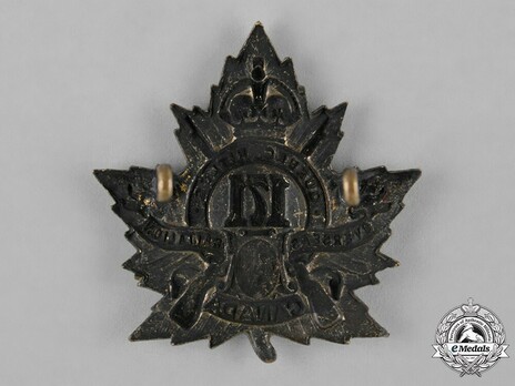 171st Infantry Battalion Other Ranks Cap Badge Reverse