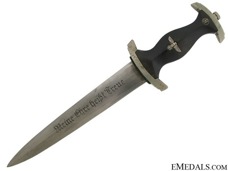 Allgemeine SS 1933 Honour Dagger (by Unknown Maker 188; numbered) Obverse