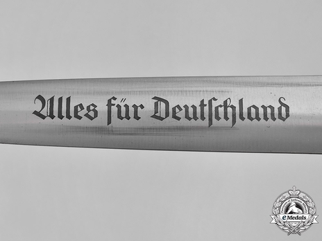 SA Standard Service Dagger by C. Wüsthof (personalised; RZM & maker marked) Obverse Inscription