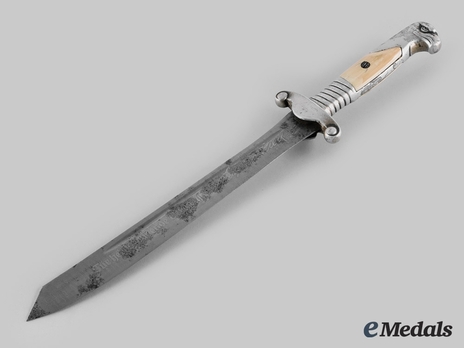 RAD Hewer M37 Damascus Blade Version Reverse