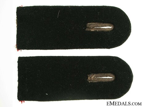 Waffen-SS Field Police/Special & Technical Services Untersturmführer Shoulder Boards Reverse