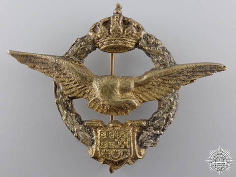 Yugoslavian Pilot's Badge for Egypt Obverse