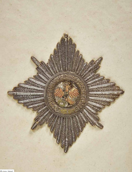 Order of the Red Eagle, Type II, Breast Star Obverse