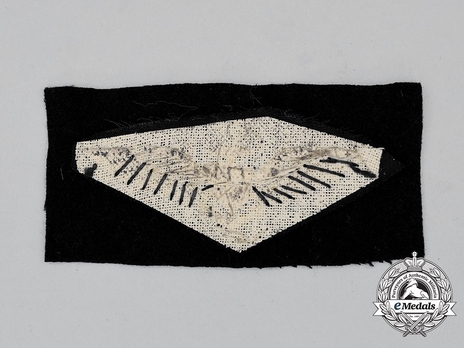 Pilot Wings (with embroidery) Reverse