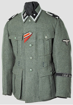 Waffen-SS NCO's Service Tunic M40 Obverse