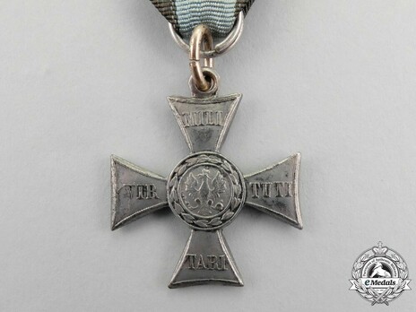 Order of Virtuti Militari, Type II, Silver Cross Reverse