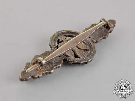 Short-Range Night Fighter Clasp, in Silver Reverse