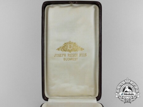 The Order of the Star of Romania, Type I, Military Division, Commander's Cross Case of Issue