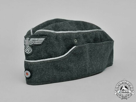 German Army Officer's Field Cap M42 Profile