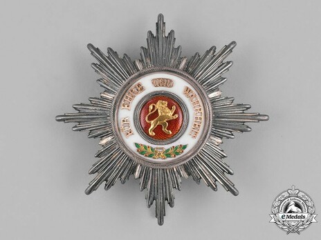Order of the Zähringer Lion, Grand Cross Breast Star (in silver and gold) Obverse