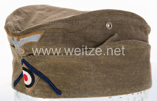 German Army Tropical Medical Field Cap M35 Profile Left