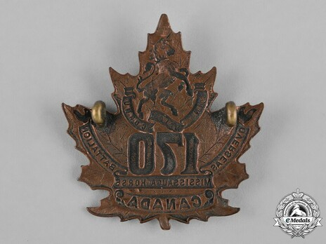 170th Infantry Battalion Other Ranks Cap Badge Reverse